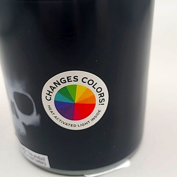 Place & Time Color Changing Skull Unscented Candle, NWOT - Picture 3 of 5